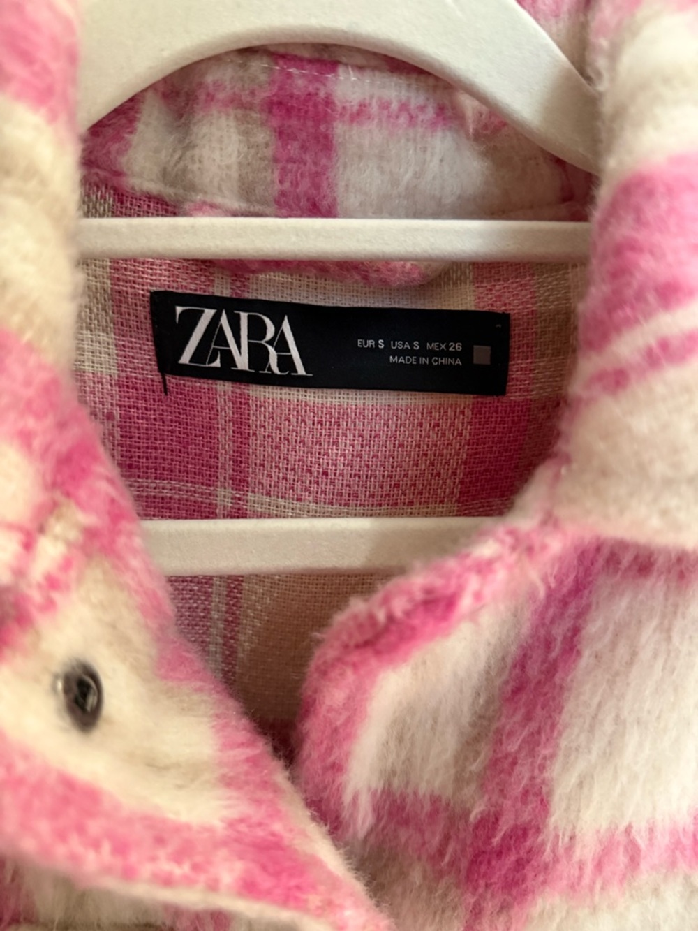 Zara Pink Cropped Jacket - Picture 3 of 3